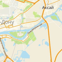 Карта Ростова-на-дону С Маршрутами