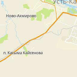 Карта Усть Камана - automotivetekst