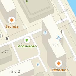 Карта руновский переулок