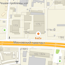 Карта московский проспект калининград