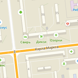 1 микрорайон тихвин карта