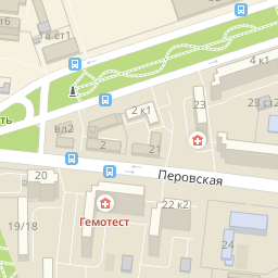 Г москва ул перовская д 1