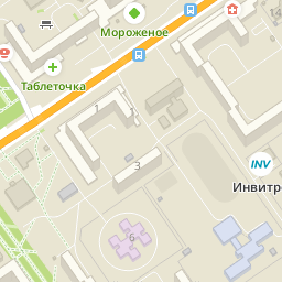 Микрорайон олимпийский старый оскол карта