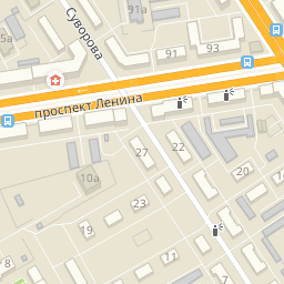 Дзержинск пр ленина карта