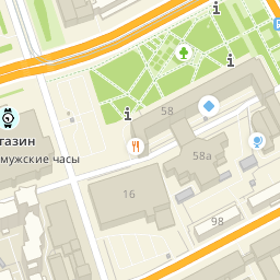 Пермь карта комсомольский проспект