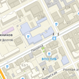 Екатерининская 30 пермь карта