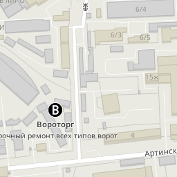 Артинская улица екатеринбург карта