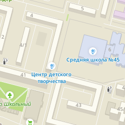 45 школа сургут карта