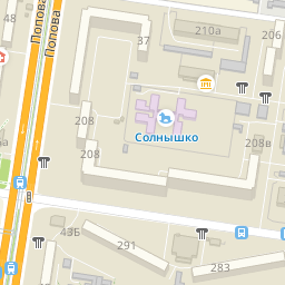 Карта барнаул попова