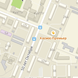 Карта кемерово 40 лет октября