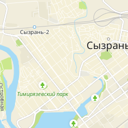 Сызрань 3д карта