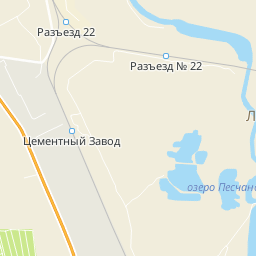 Пушкино западная 1а карта