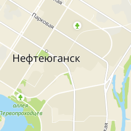 Карта 12 мкр нефтеюганск
