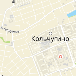 Карта города кольчугино с улицами